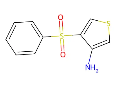 4-(Phenylsulfonyl)thiophen-3-amine structure