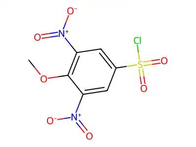4-Methoxy-3,5-dinitrobenzene-1-sulfonyl chloride structure