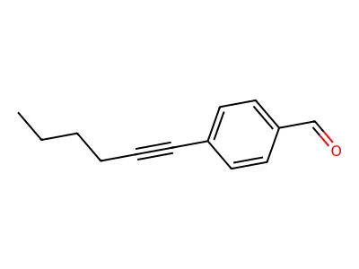4-Hex-1-ynylbenzaldehyde structure