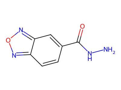 2,1,3-Benzoxadiazole-5-carbohydrazide structure