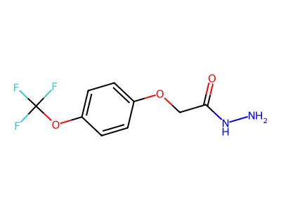 2-(4-(Trifluoromethoxy)phenoxy)acetic acid hydrazide structure
