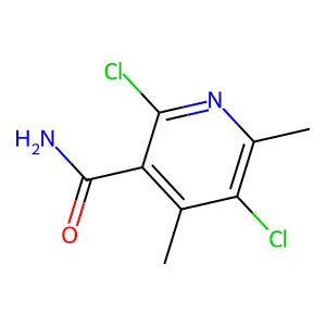 2,5-Dichloro-4,6-dimethylnicotinamide structure