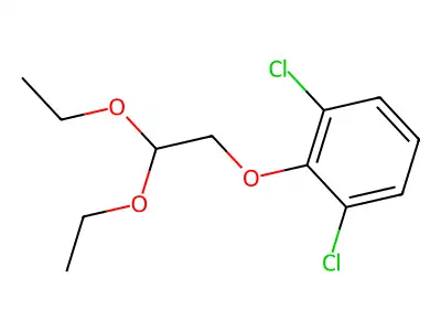 1,3-Dichloro-2-(2,2-diethoxyethoxy)benzene structure