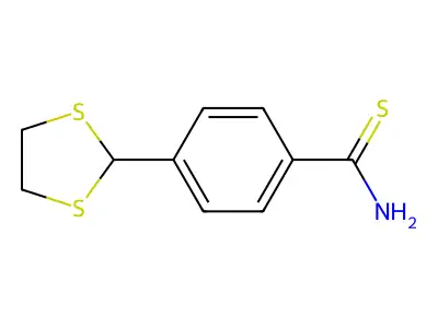 4-(1,3-Dithiolan-2-yl)benzene-1-carbothioamide structure