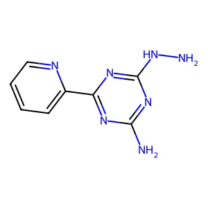 4-Hydrazinyl-6-(pyridin-2-yl)-1,3,5-triazin-2-amine structure