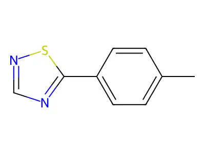 5-(4-Methylphenyl)-1,2,4-thiadiazole structure