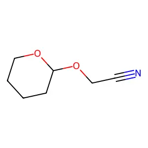 (Tetrahydro-pyran-2-yloxy)-acetonitrile structure