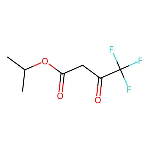 Isopropyl 4,4,4-Trifluoroacetoacetate structure