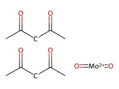 乙酰丙酮双氧钼 structure