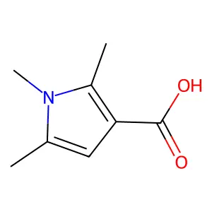 methyl 4-formyl-1,2,5-trimethyl-1H-pyrrole-3-carboxylate structure