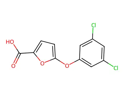 5-(3,5-Dichlorophenoxy)furan-2-carboxylic acid structure