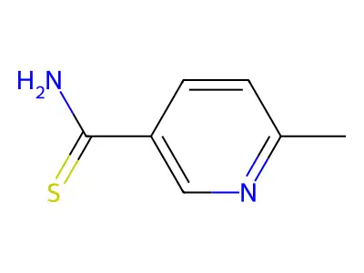 6-Methylpyridine-3-carbothioamide structure