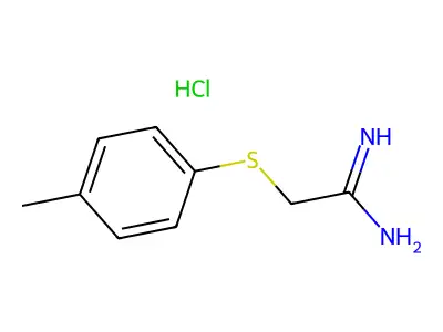 2-(p-Tolylthio)acetimidamide hydrochloride structure