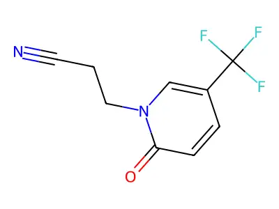 3-[(5-Hydroxy-pyridine-3-carbonyl)-amino]-propionic acid structure