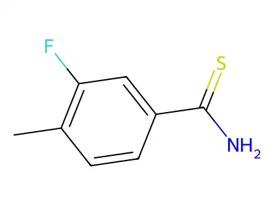 3-Fluoro-4-(methylthio)benzamide structure