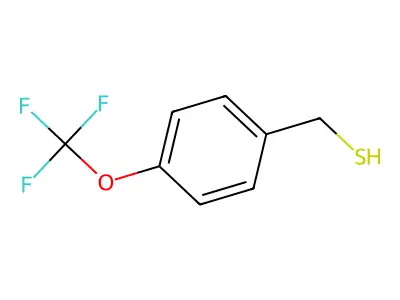 [4-(Trifluoromethoxy)phenyl]methanethiol structure