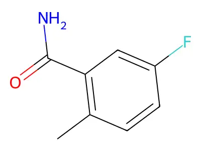 5-Fluoro-2-methylbenzamide structure