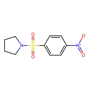 1-[(4-Nitrophenyl)sulfonyl]pyrrolidine structure
