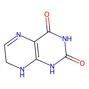 7,8-Dihydro-2,4(1H,3H)-pteridinedione structure