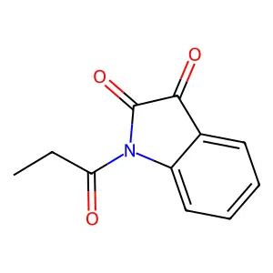 1-Propionylisatin structure