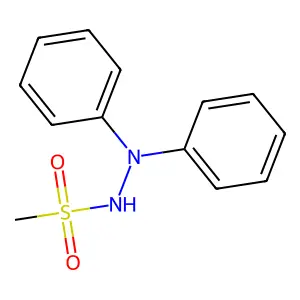 N',N'-diphenylmethanesulfonohydrazide structure