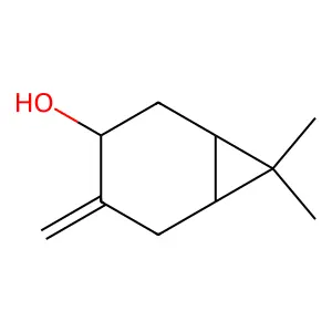 7,7-Dimethyl-4-methylenebicyclo[4.1.0]heptan-3-ol structure