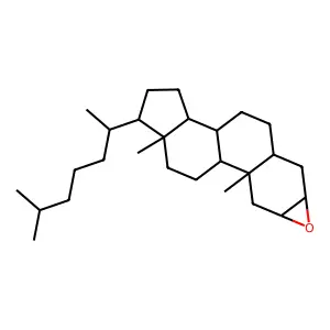 5alpha-Cholestane, 2alpha,3alpha-epoxy- structure