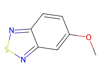 5-Methoxy-2,1,3-benzothiadiazole structure