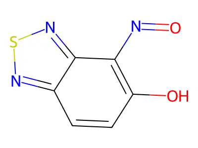 4-Nitrosobenzo[c][1,2,5]thiadiazol-5-ol structure