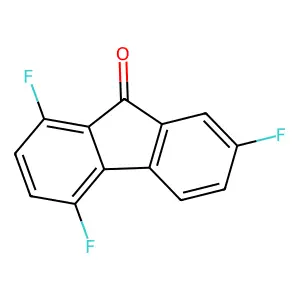 1,4,7-Trifluoro-9h-fluoren-9-one structure