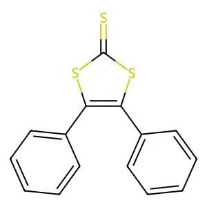4,5-Diphenyl-1,3-dithiole-2-thione structure