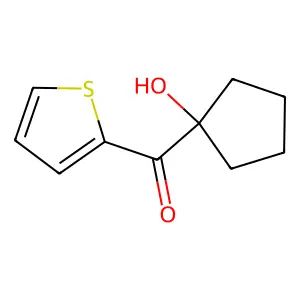 (1-Hydroxycyclopentyl)-2-thienylmethanone structure