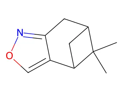 (1S,8S)-9,9-dimethyl-4-oxa-5-azatricyclo[6.1.1.02,6]deca-2,5-diene structure