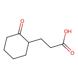 3-[(1S)-2-氧代环己基]丙酸 structure