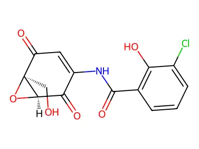 Epoxyquinomicin A structure