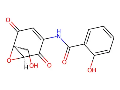 Epoxyquinomicin B structure