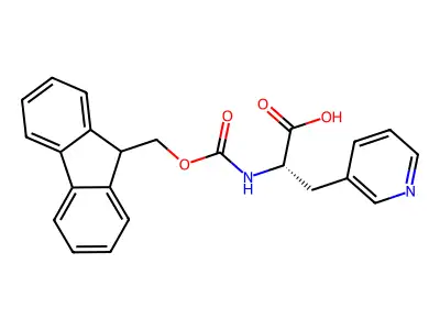 Fmoc-L-2-Pyridylalanine structure