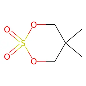 5,5-二甲基-1,3,2-二氧硫杂环己烷-2,2-二氧化物 structure