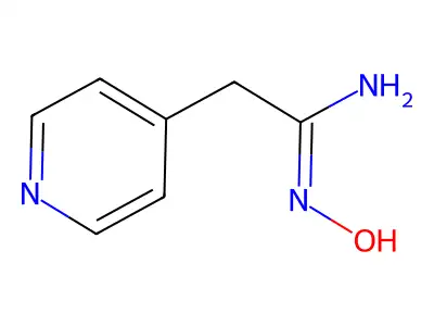 N-Hydroxy-2-(pyridin-4-YL)ethanimidamide structure