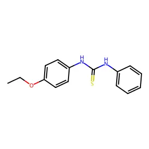 1-(4-Ethoxyphenyl)-3-phenylthiourea structure