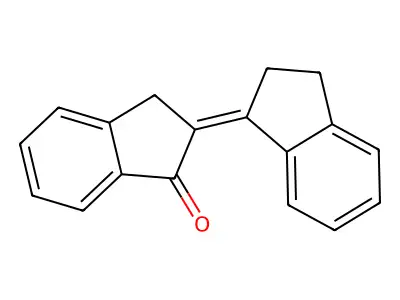 2-Indanylidene-1-indanone structure