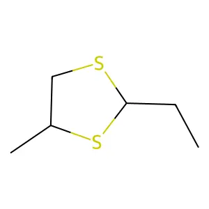 2-Ethyl-4-methyl-1,3-dithiolane structure
