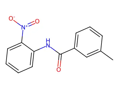 3-methyl-N-(2-nitrophenyl)benzamide structure