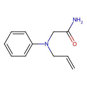 Acetamide, 2-(N-allylanilino)- structure