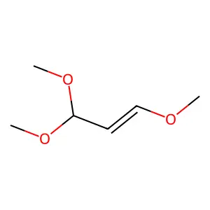 1,3,3-三甲氧基-1-丙烯 structure