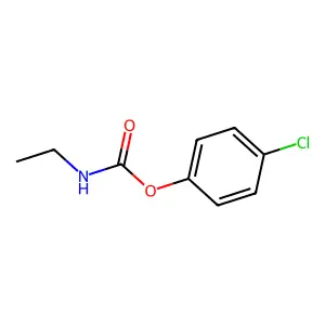p-Chlorophenyl ethylcarbamate structure