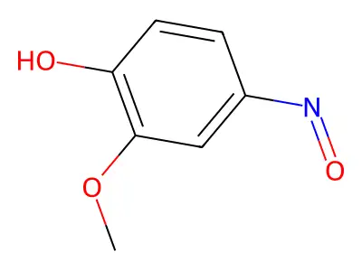2-Methoxy-4-nitrosophenol structure