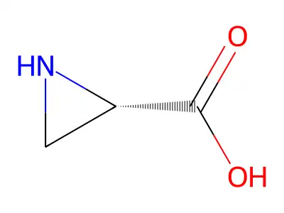 Aziridine-2-carboxylic acid structure