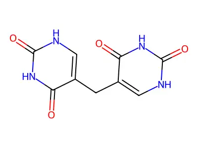 5-[(2,4-dioxo-1H-pyrimidin-5-yl)methyl]-1H-pyrimidine-2,4-dione structure