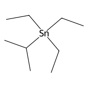 Stannane, triethyl(1-methylethyl)- structure